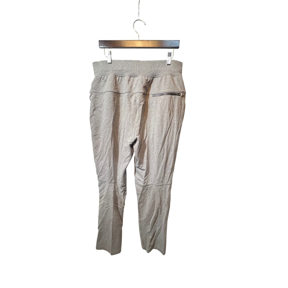 Lululemon Grey Jogger Sweatpants Size L Casual‎ Lounge Zip Pocket - Picture 2 of 12